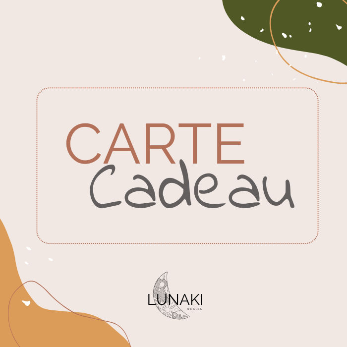 Carte cadeau Lunaki Design - Lunaki Design