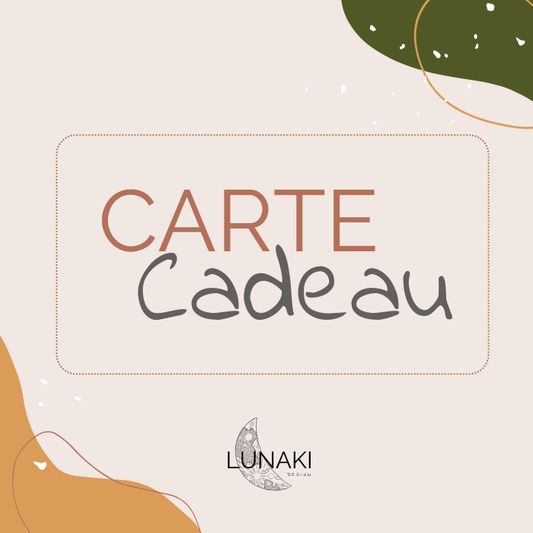 Carte cadeau Lunaki Design - Lunaki Design