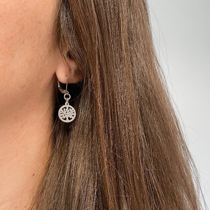 ARBRE DE VIE | Boucles d'oreilles en acier inoxydable - Lunaki Design