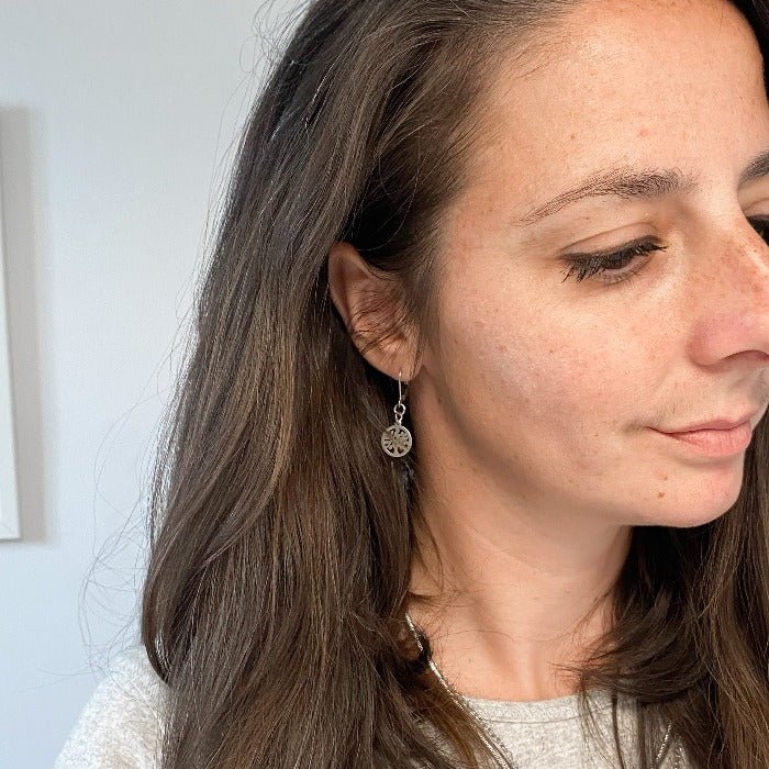 ARBRE DE VIE | Boucles d'oreilles en acier inoxydable - Lunaki Design