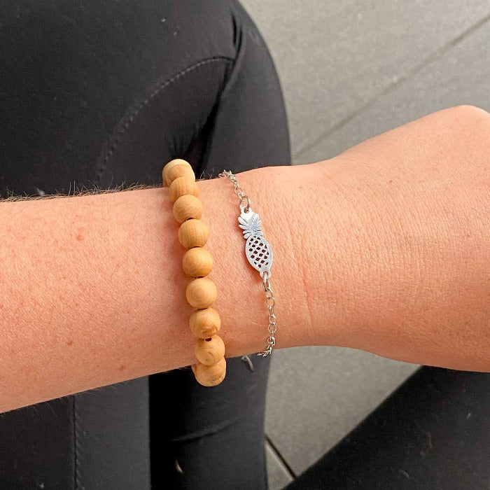 ANANAS | Bracelet en acier inoxydable - Lunaki Design
