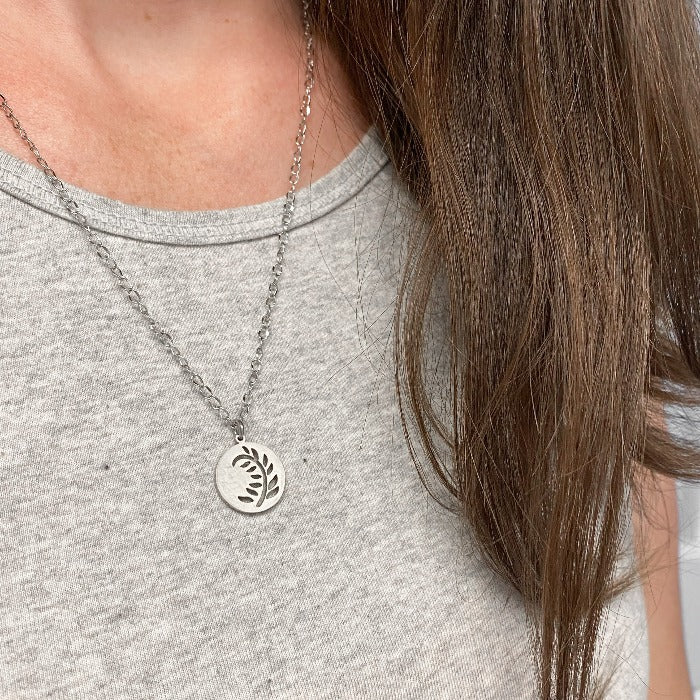 FOUGÈRE | Collier en acier inoxydable - Lunaki Design