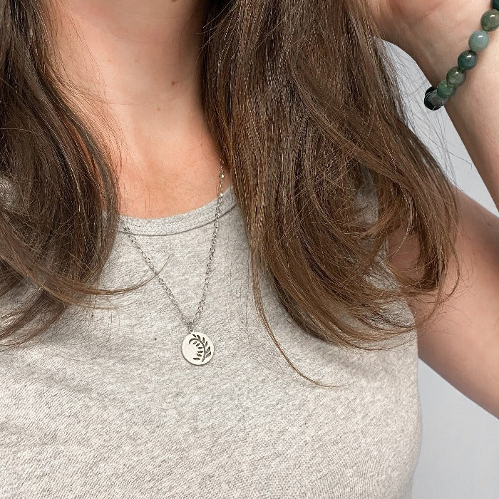 FOUGÈRE | Collier en acier inoxydable - Lunaki Design