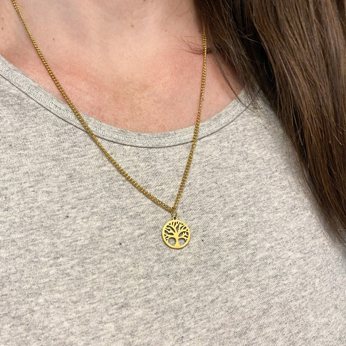 ARBRE DE VIE | Collier en acier inoxydable - Lunaki Design