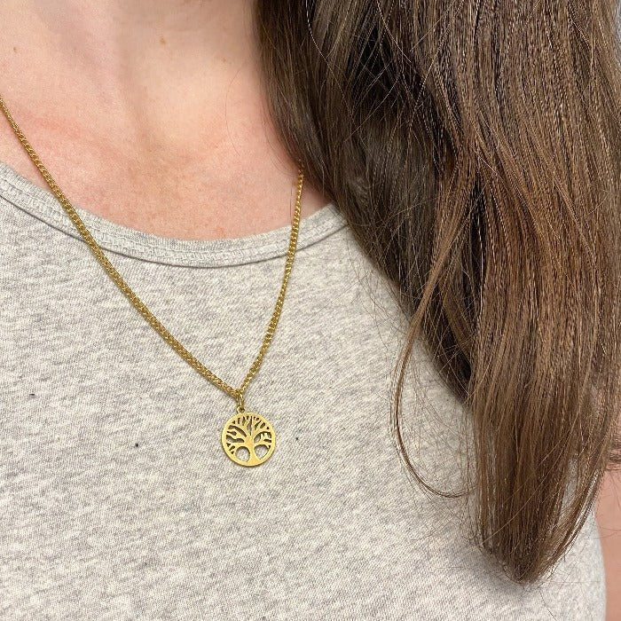 ARBRE DE VIE | Collier en acier inoxydable - Lunaki Design