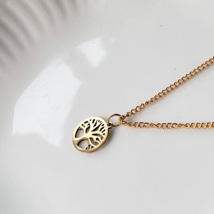 ARBRE DE VIE | Collier en acier inoxydable - Lunaki Design