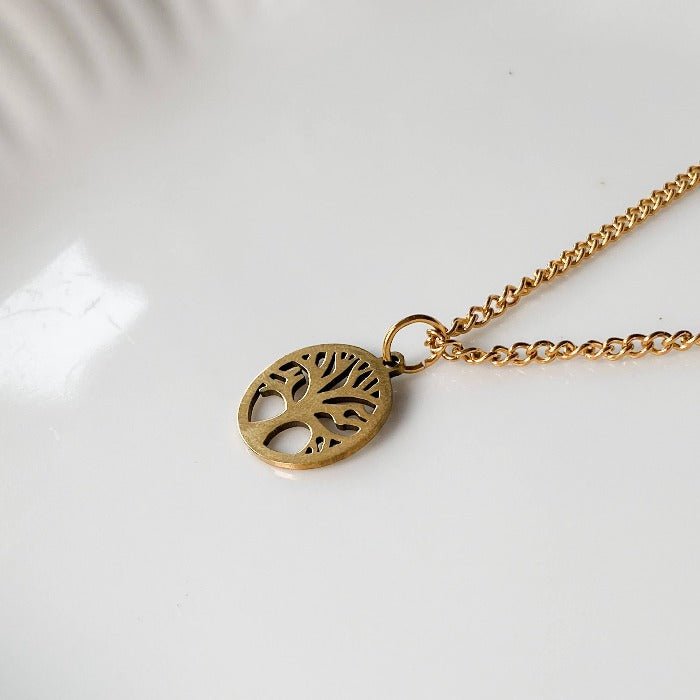 ARBRE DE VIE | Collier en acier inoxydable - Lunaki Design