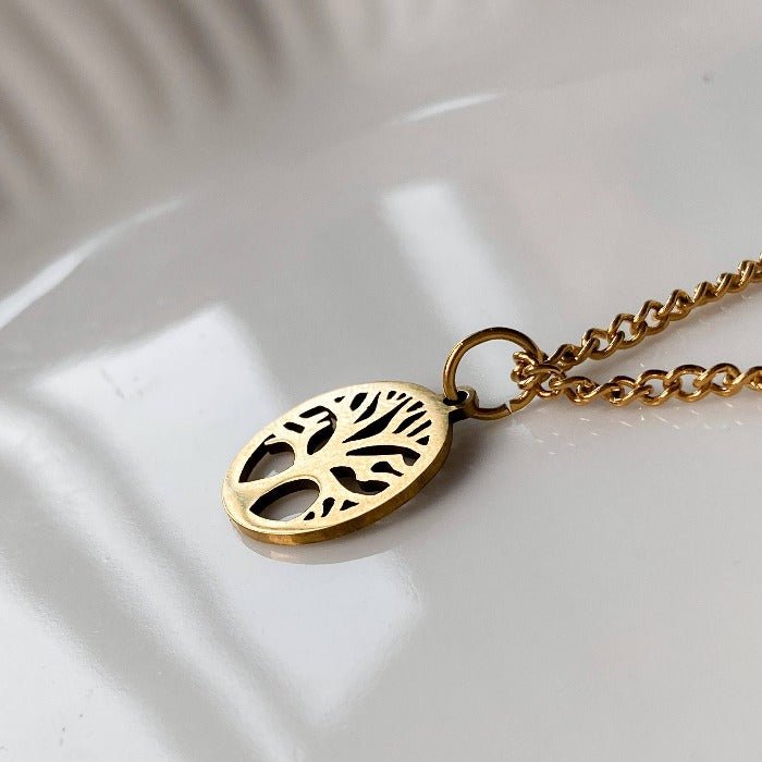 ARBRE DE VIE | Collier en acier inoxydable - Lunaki Design