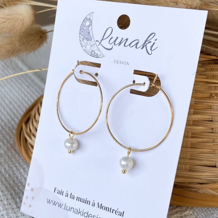 Boucles d'oreilles anneaux
