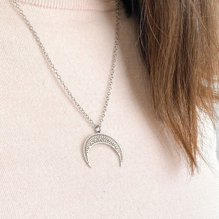 LUNAIRE | Collier en acier inoxydable - Lunaki Design