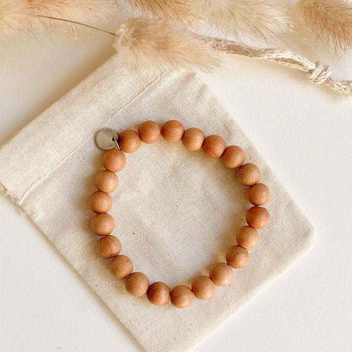 CÈDRE | Bracelet en bois de cèdre - Lunaki Design