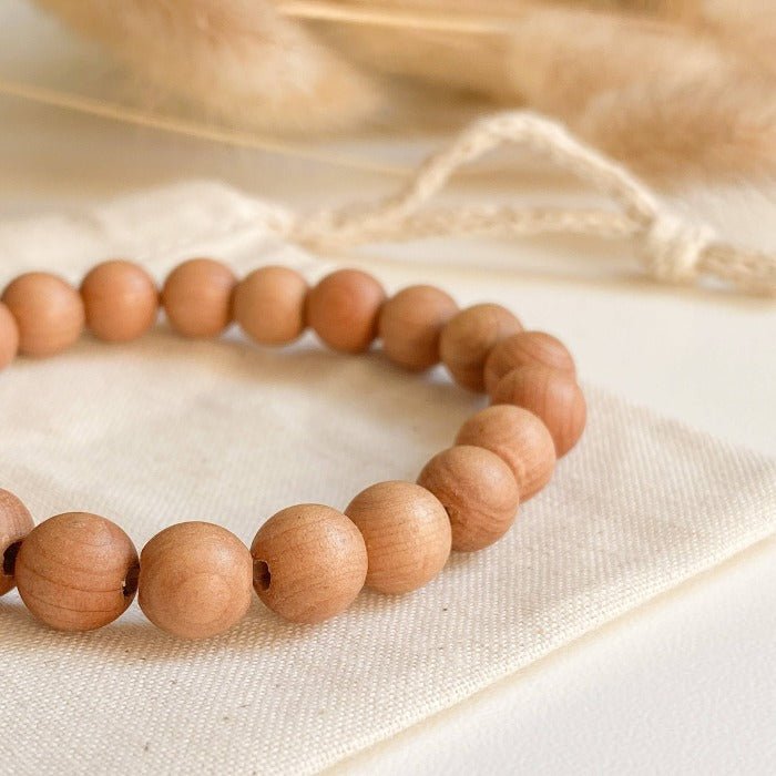 CÈDRE | Bracelet en bois de cèdre - Lunaki Design