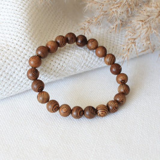 WENGE | Bracelet en bois de wenge - Lunaki Design