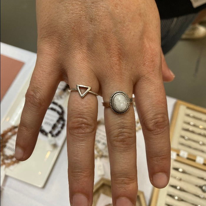 Chantel Moonstone Ring – Celtic Crystal Design Jewelry