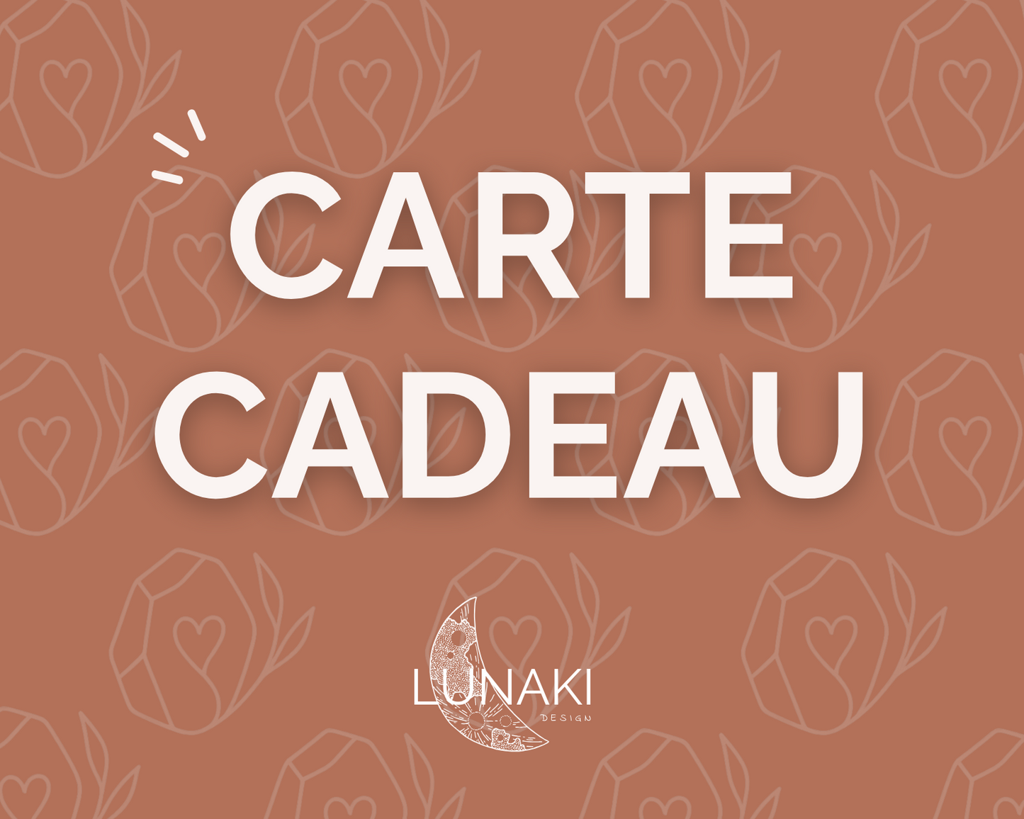 Carte cadeau Lunaki Design