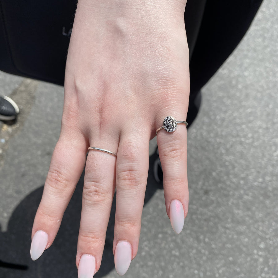 Photo cliente portant GYPSIE | Bague en argent sterling 925 pour femme