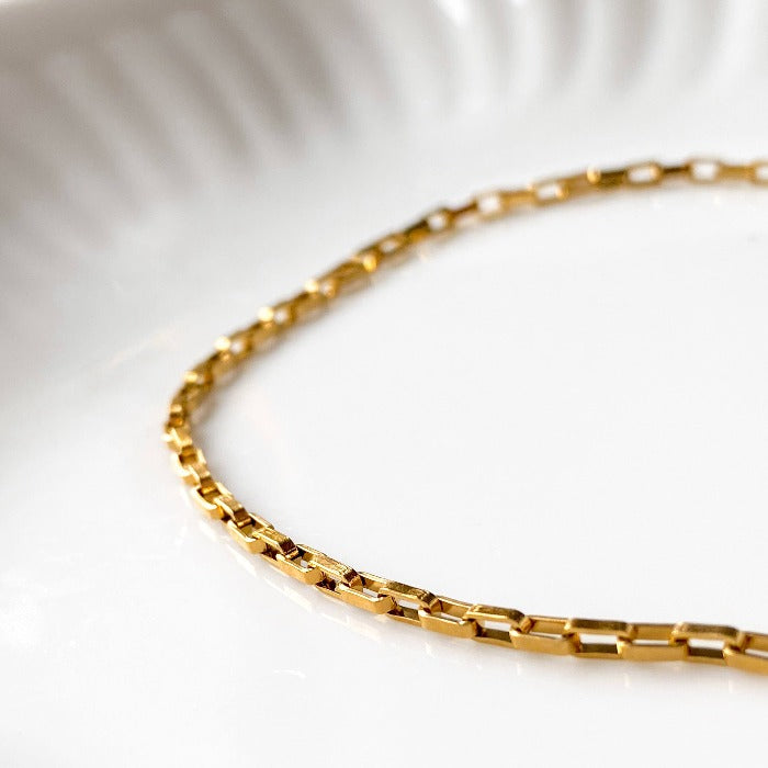 HERA anklet chain - Gold stainless steel