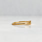 Profil de la bague dorée soleil Astraéa en acier inoxydable plaqué or 18K