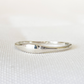 FLOW minimalist ring - 925 Sterling Silver
